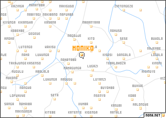 map of Moniko