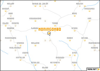 map of Moningombo