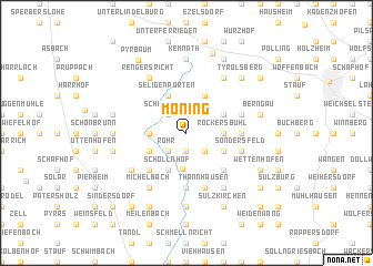 map of Möning