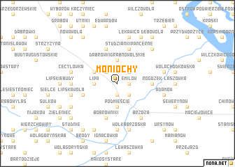 map of Moniochy