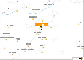 map of Monitor