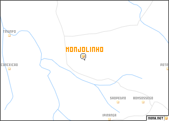 map of Monjolinho