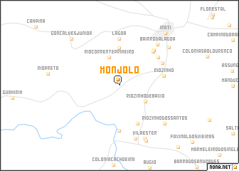 map of Monjolo