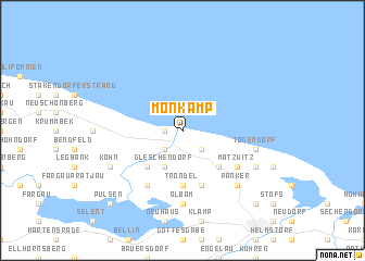 map of Monkamp