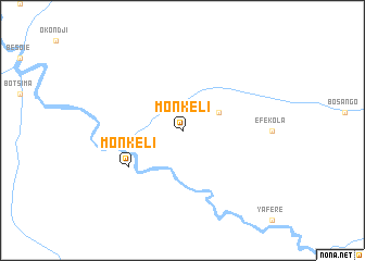 map of Monkeli