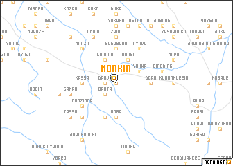 map of Monkin