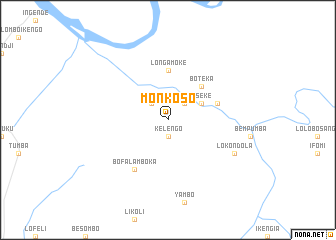 map of Monkoso