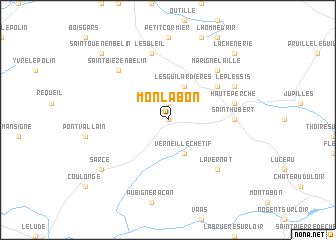 map of Monlabon