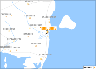 map of Mon Louis