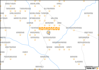 map of Monmongou