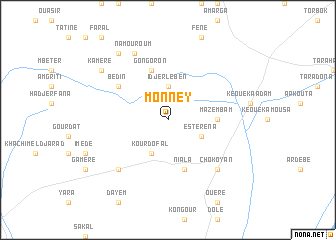 map of Monney