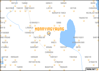 map of Monnyingyaung