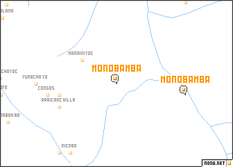 map of Monobamba