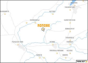 map of Monobe