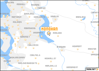 map of Monohan