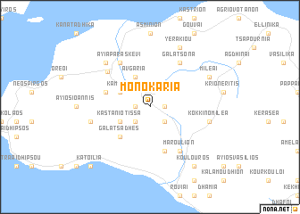 map of Monokariá