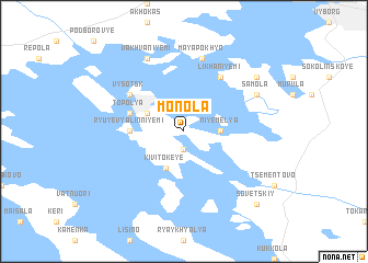 map of Monola