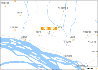 map of Monongo