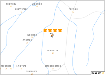 map of Mononono