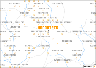 map of Mononteca