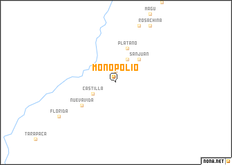 map of Monopolio