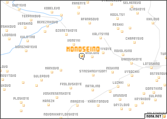 map of Monoseino