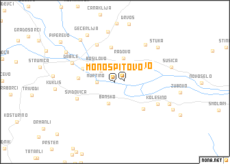 map of Monospitovo