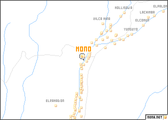 map of Mono
