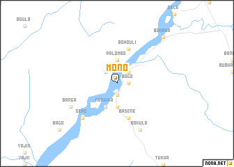 map of Mono
