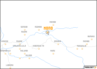 map of Mono