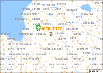 map of Monquette