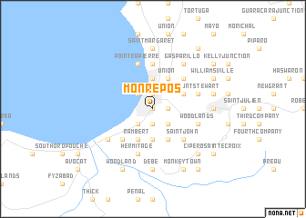 map of Mon Repos