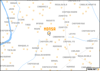 map of Monsa