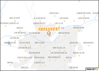 map of Monserrat