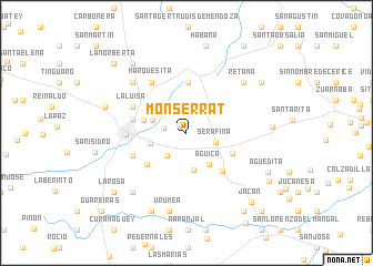 map of Monserrat