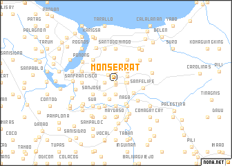 map of Monserrat