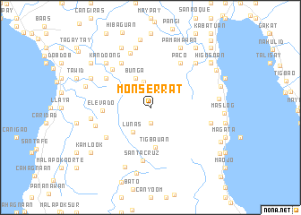 map of Monserrat