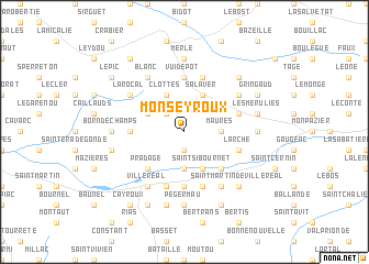 map of Monseyroux