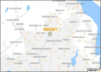 map of Monsey