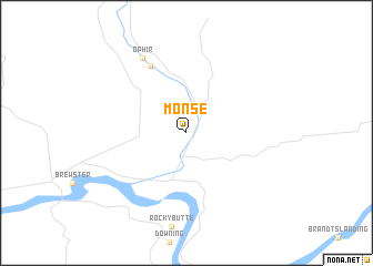 map of Monse