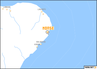 map of Monse