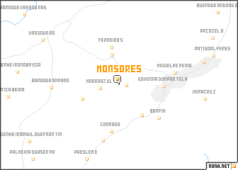 map of Monsores