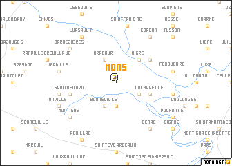 map of Mons