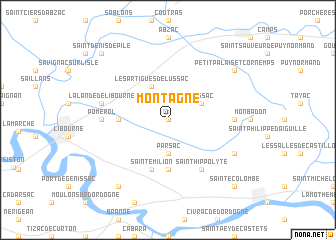 map of Montagne