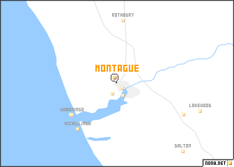 map of Montague