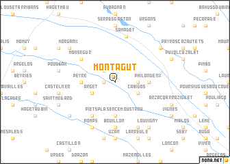 map of Montagut