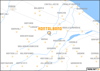map of Montalbano