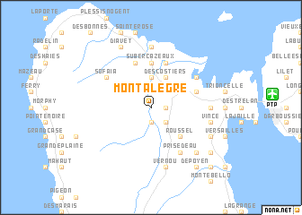 map of Montalègre