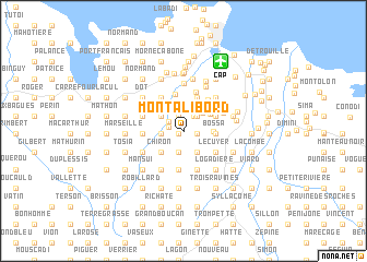 map of Montalibord