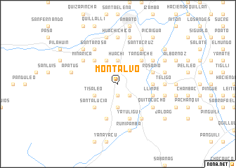 map of Montalvo